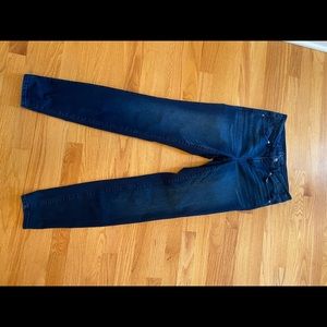 High rise jeans worn once